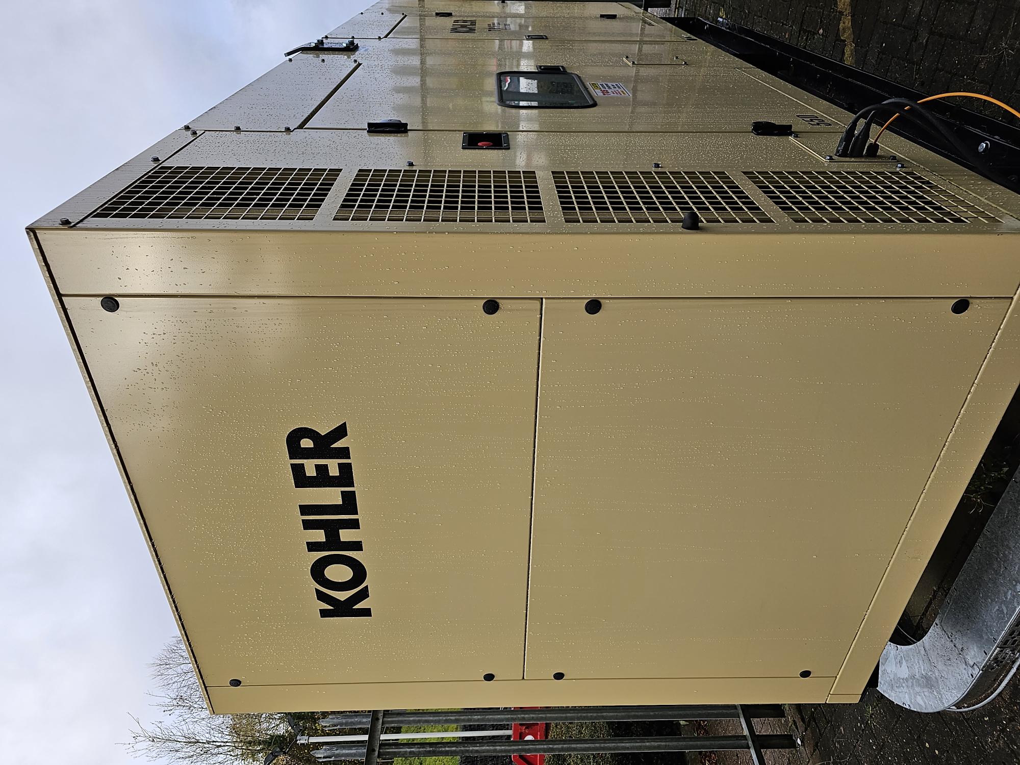 Backup Generators at VeloxServ Telford data centre